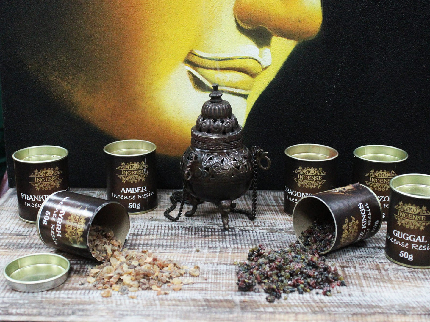 Résine Rois Mages - pots de 50g