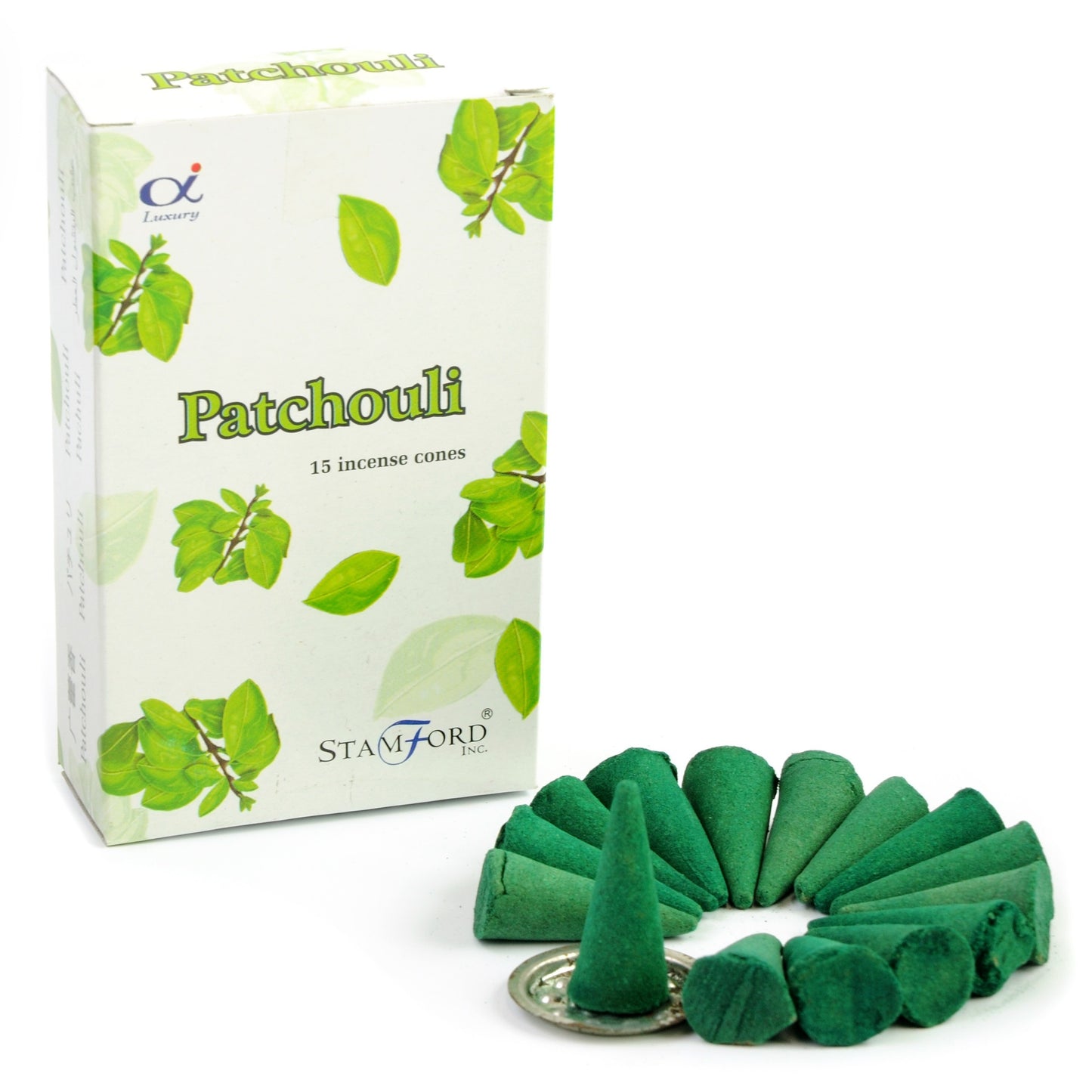 Cônes Stamford Premium - Patchouli