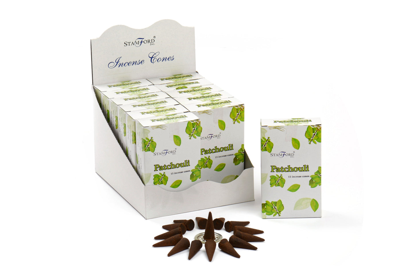 Cônes Stamford Premium - Patchouli