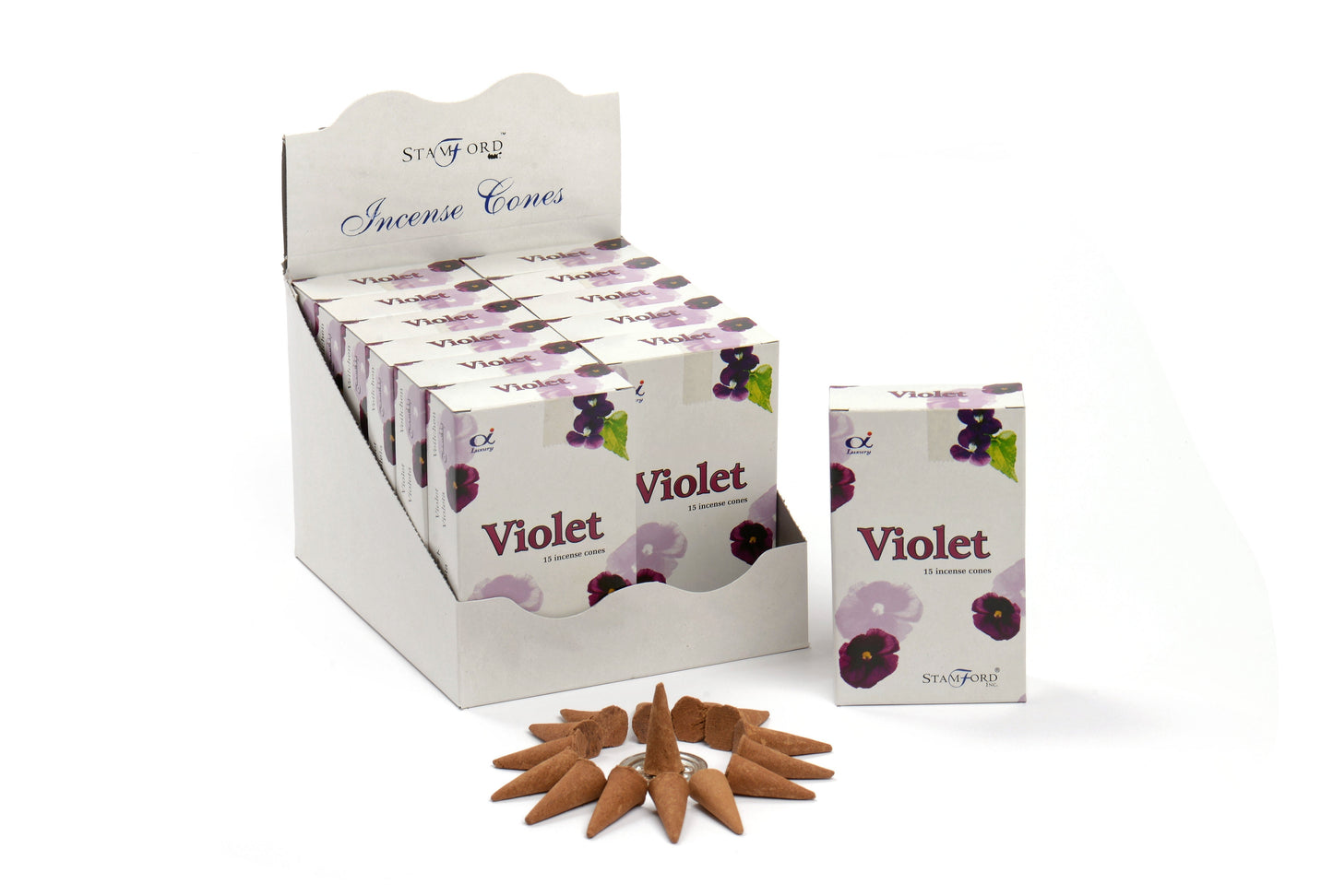 Cônes Stamford Premium - Violette