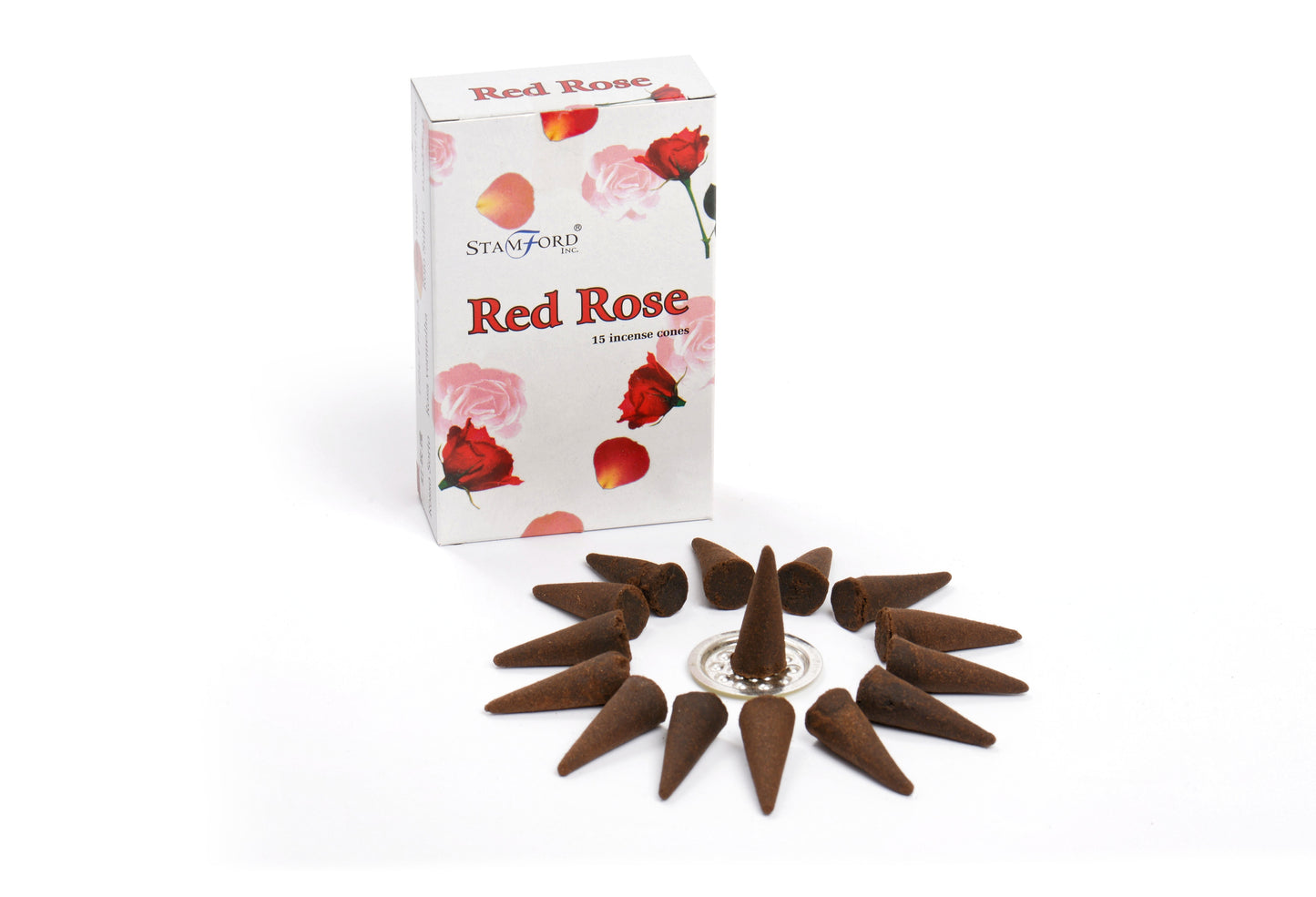 Cônes Stamford Premium - Rose Rouge