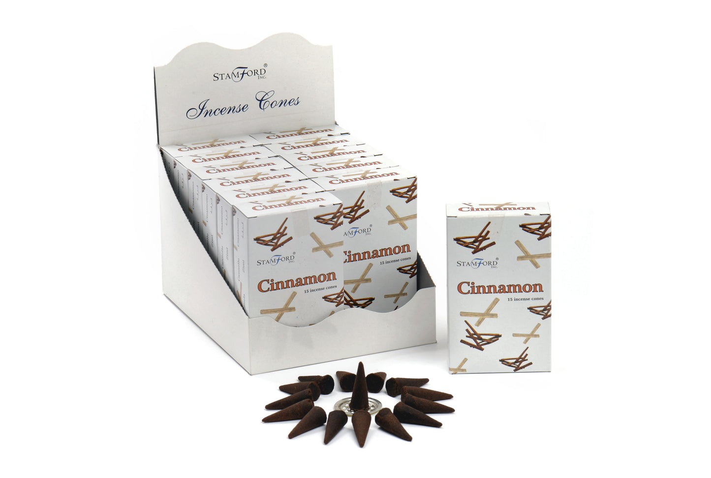 Cônes Stamford Premium - Cannelle
