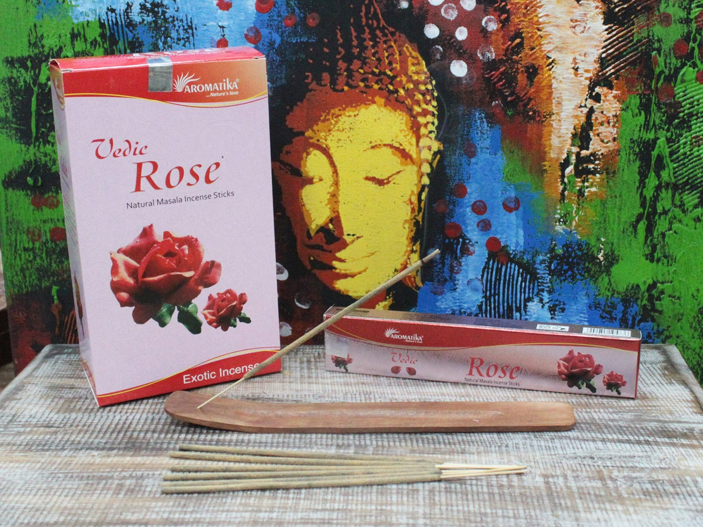 Bâtonnets d'Encens Védique- Rose