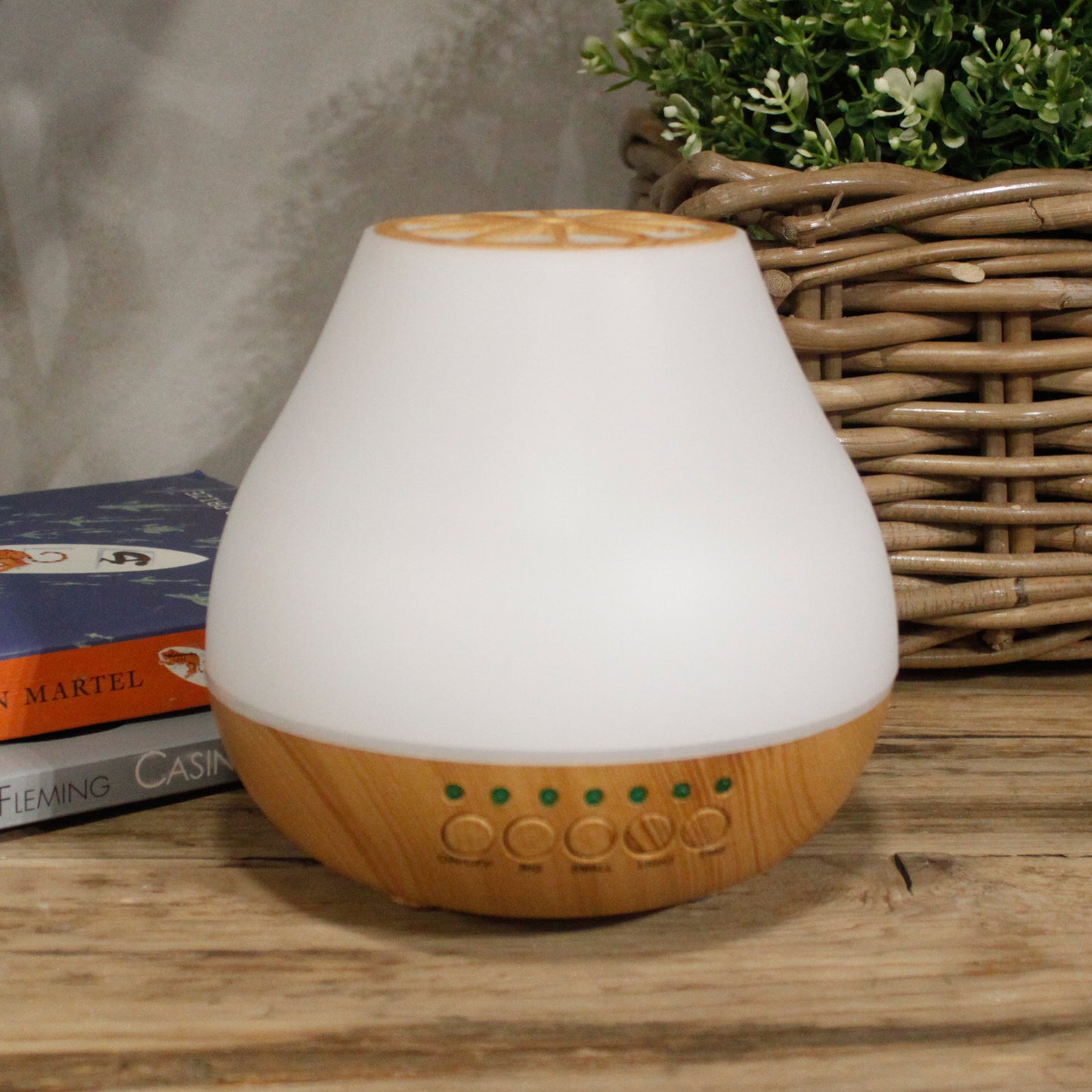Diffuseur Vienne Enceinte Chrono, USB et LED Couleurs
