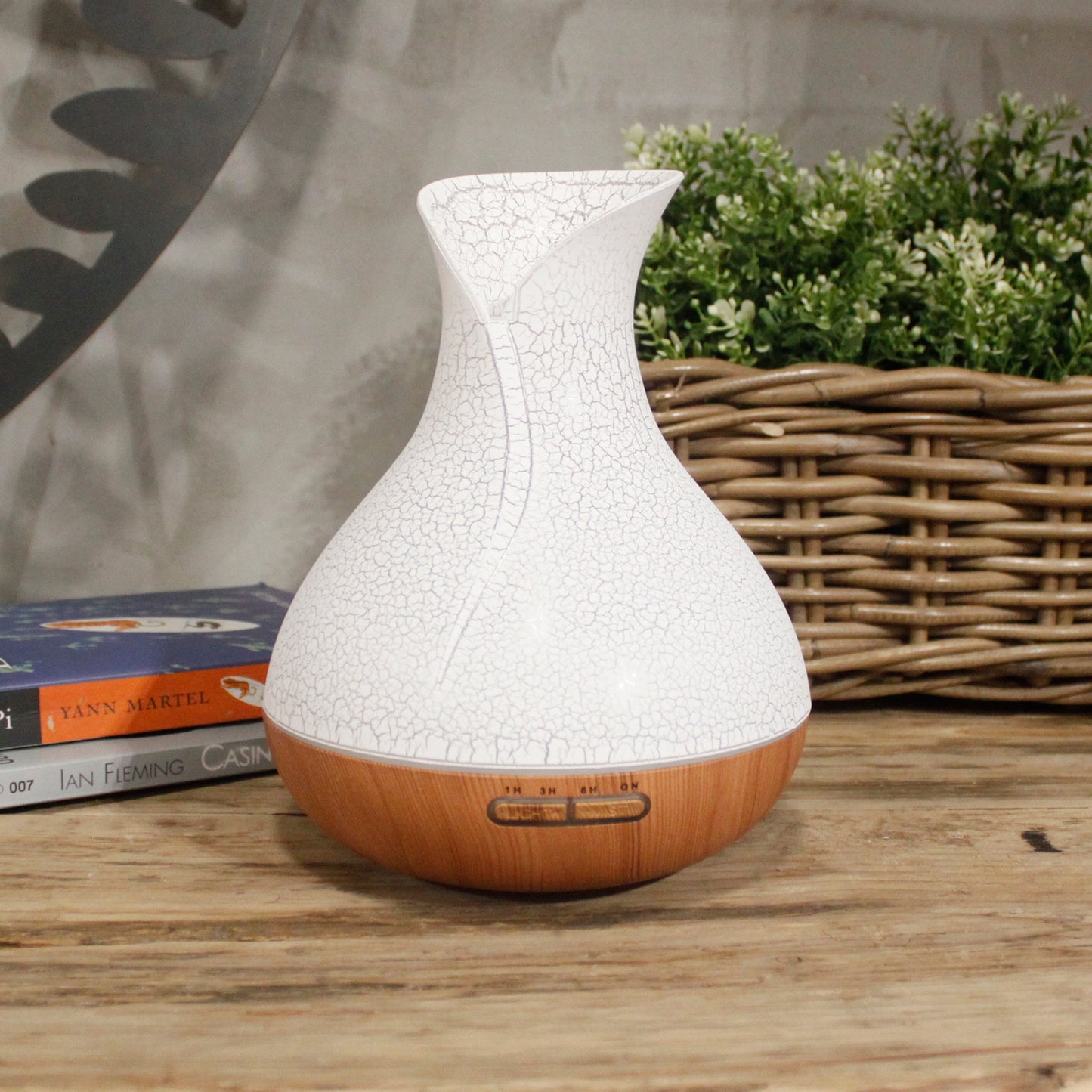 Diffuseur Palma Chrono, USB et LED Couleurs