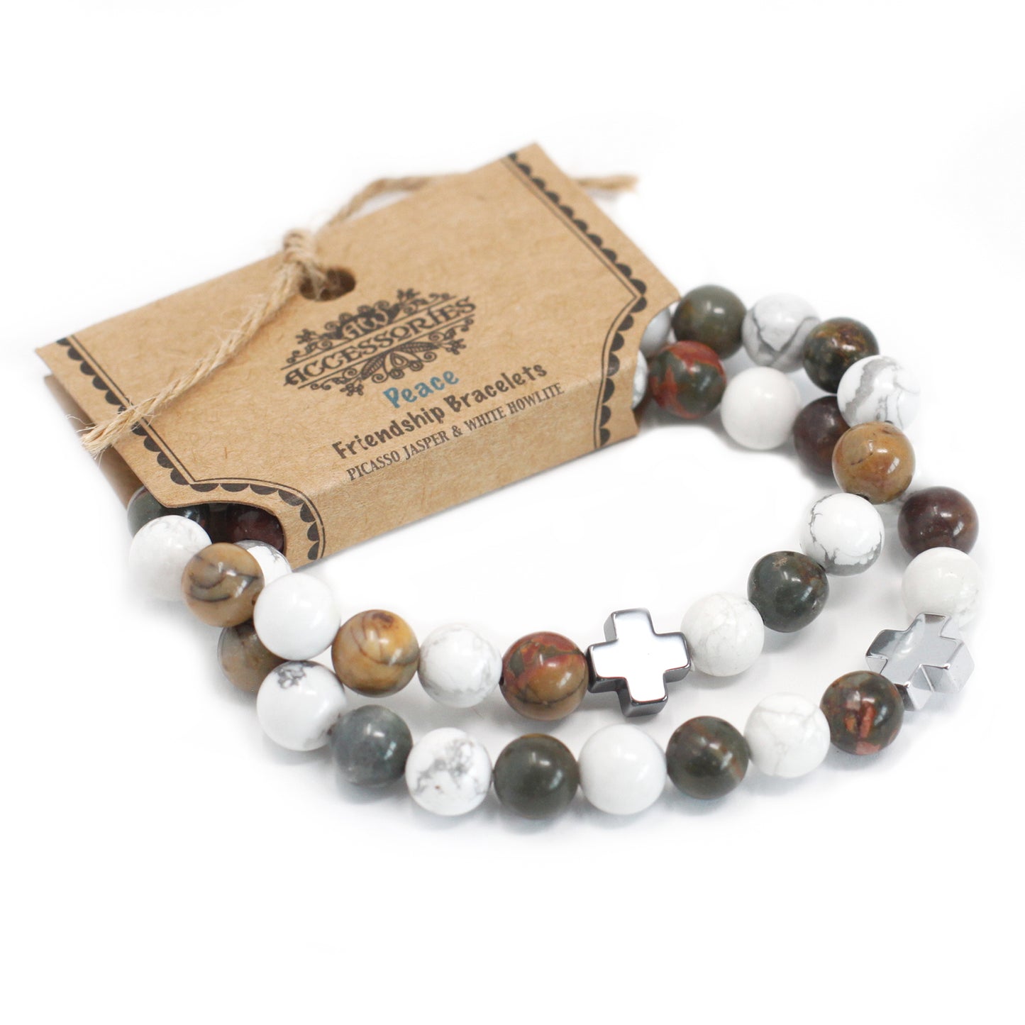 Lot de 2 Bracelets Amitié - Pièce