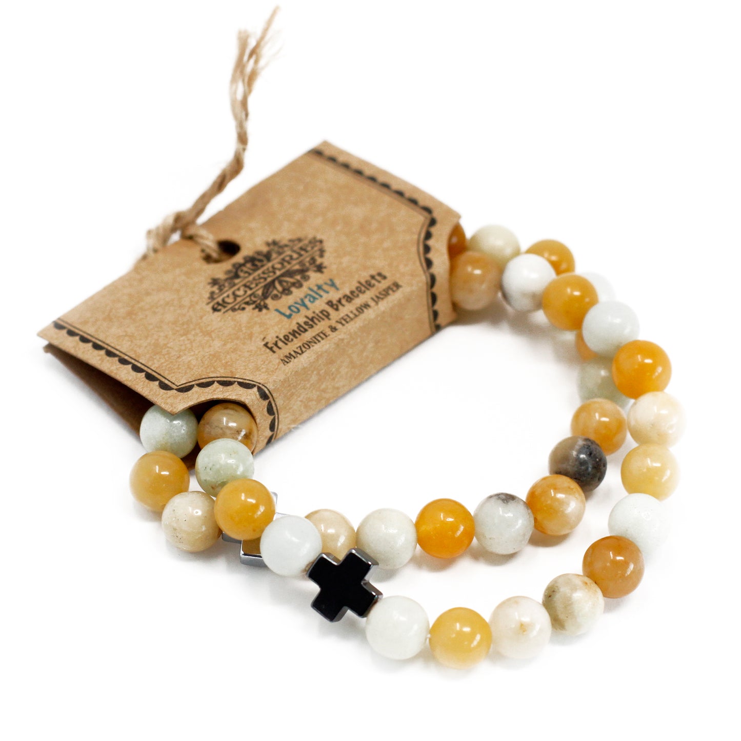 Lot de 2 Bracelets Amitié - Loyauté