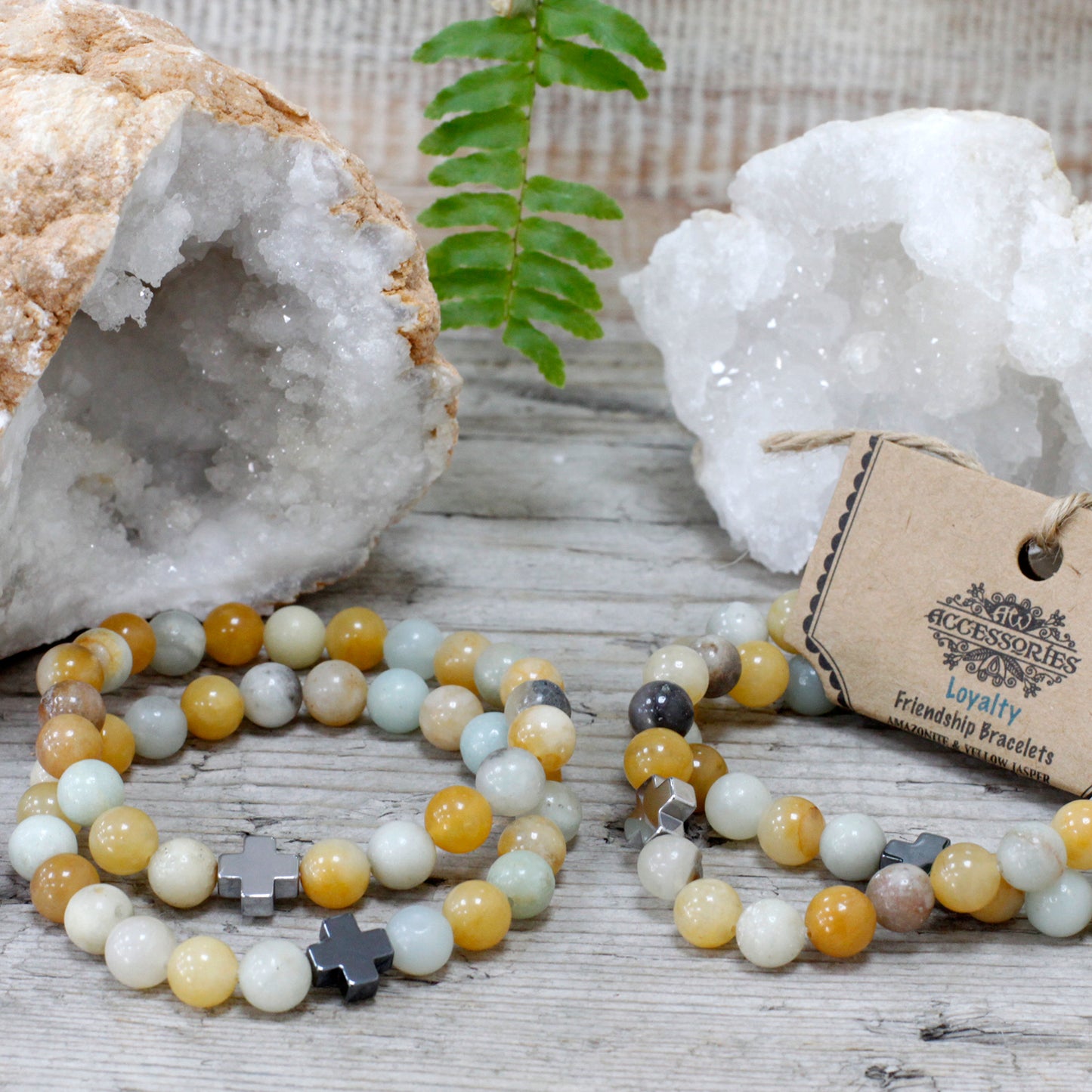 Lot de 2 Bracelets Amitié - Loyauté