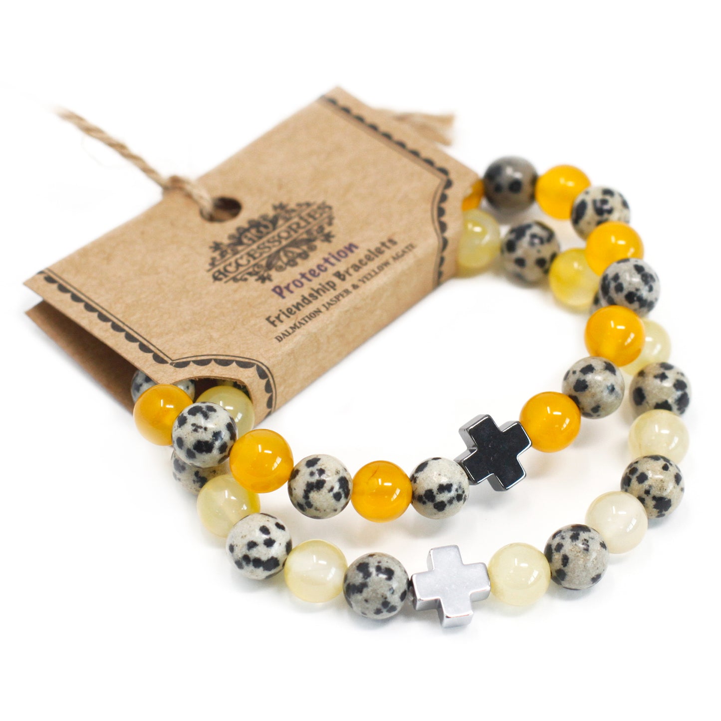 Lot de 2 Bracelets Amitié - Protection