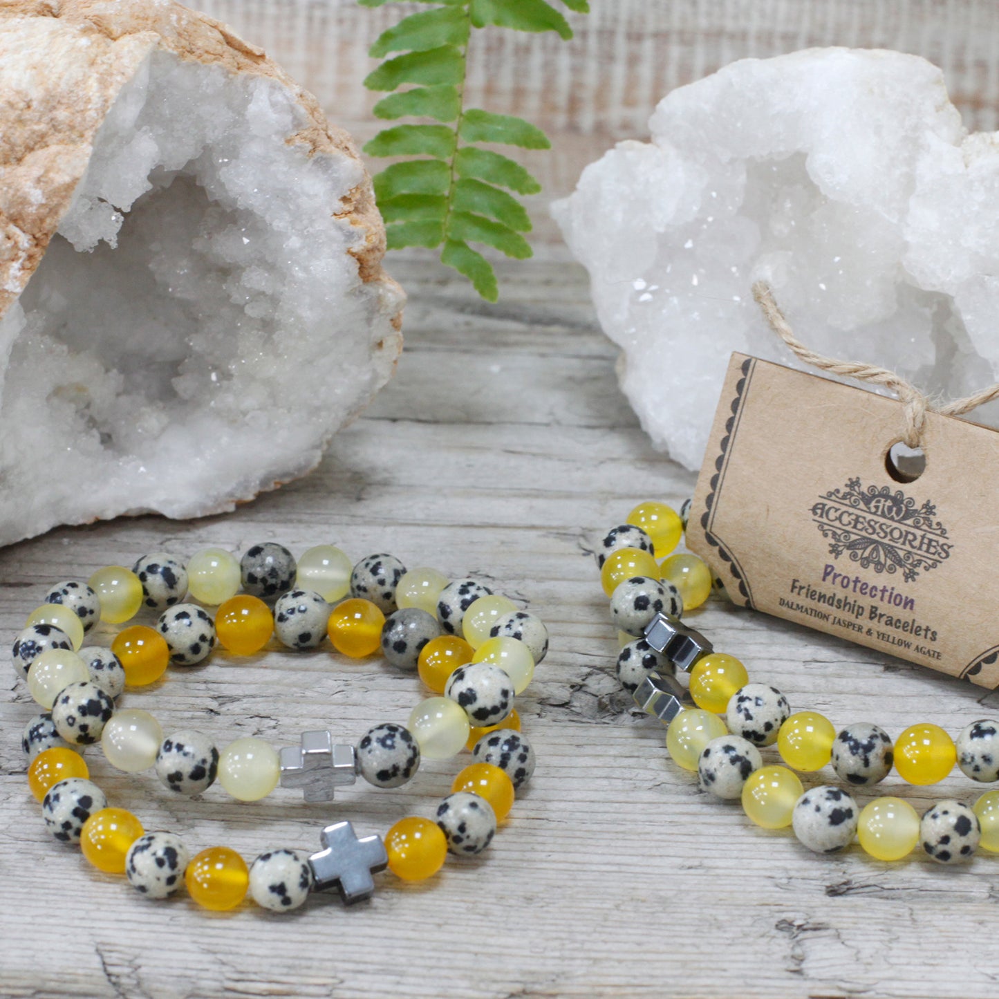 Lot de 2 Bracelets Amitié - Protection