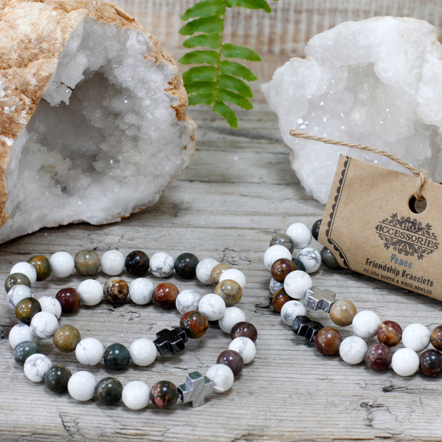 Lot de 2 Bracelets Amitié - Pièce