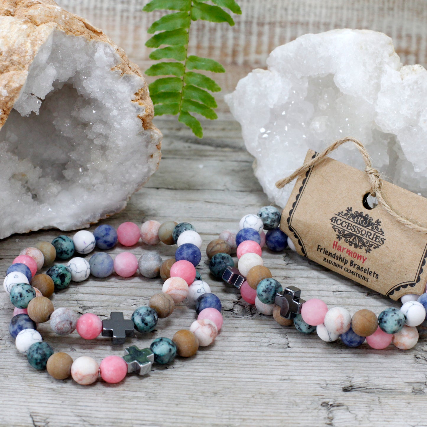 Lot de 2 Bracelets Amitié - Harmonie