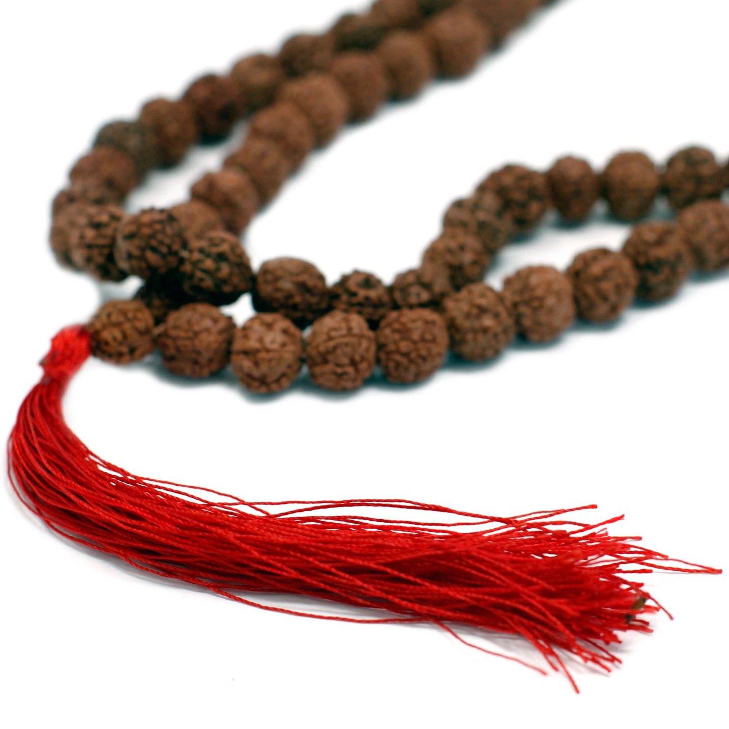 Mala Rudraksha 108 Perles - Marron