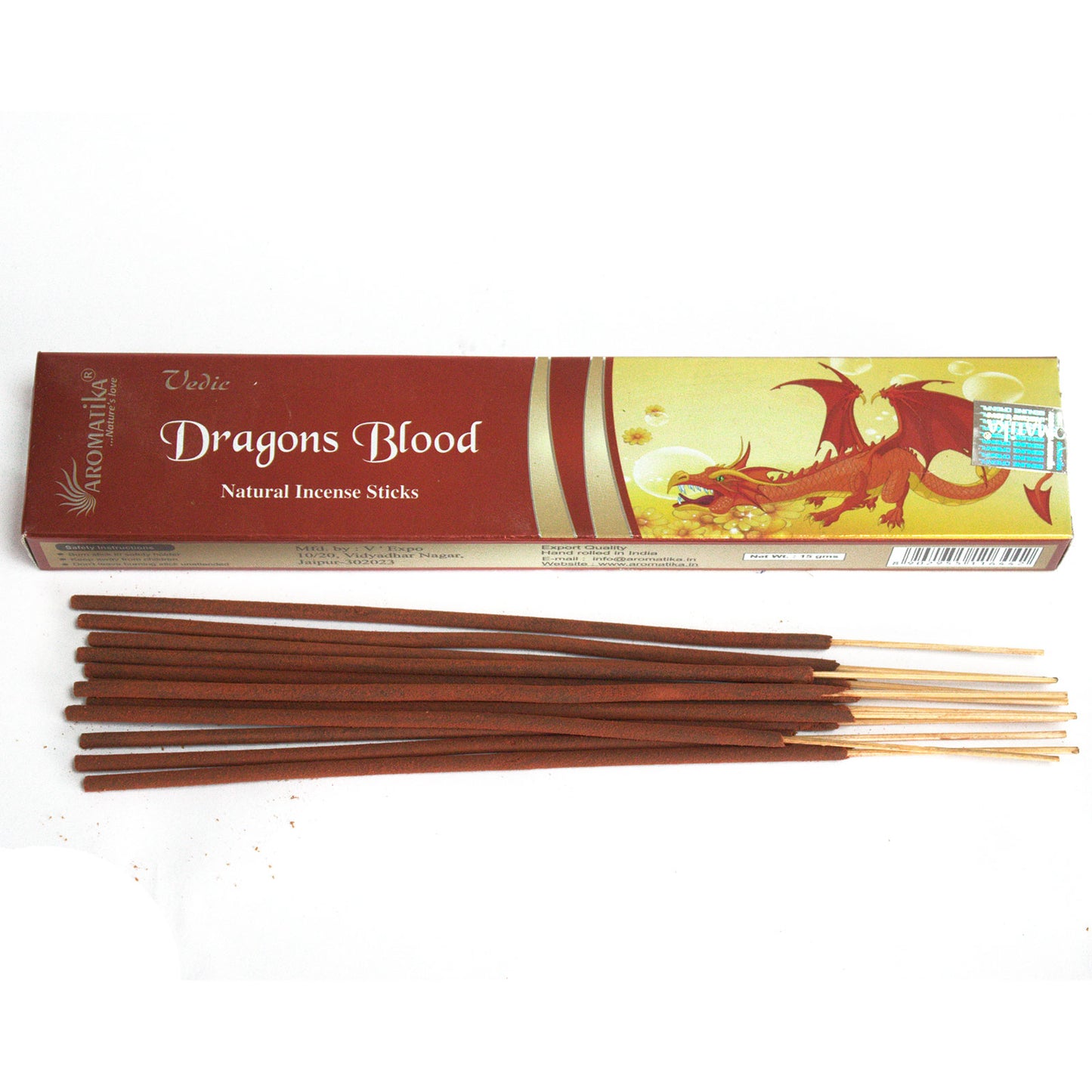 Bâtons d'encens Védique - Sang du Dragon