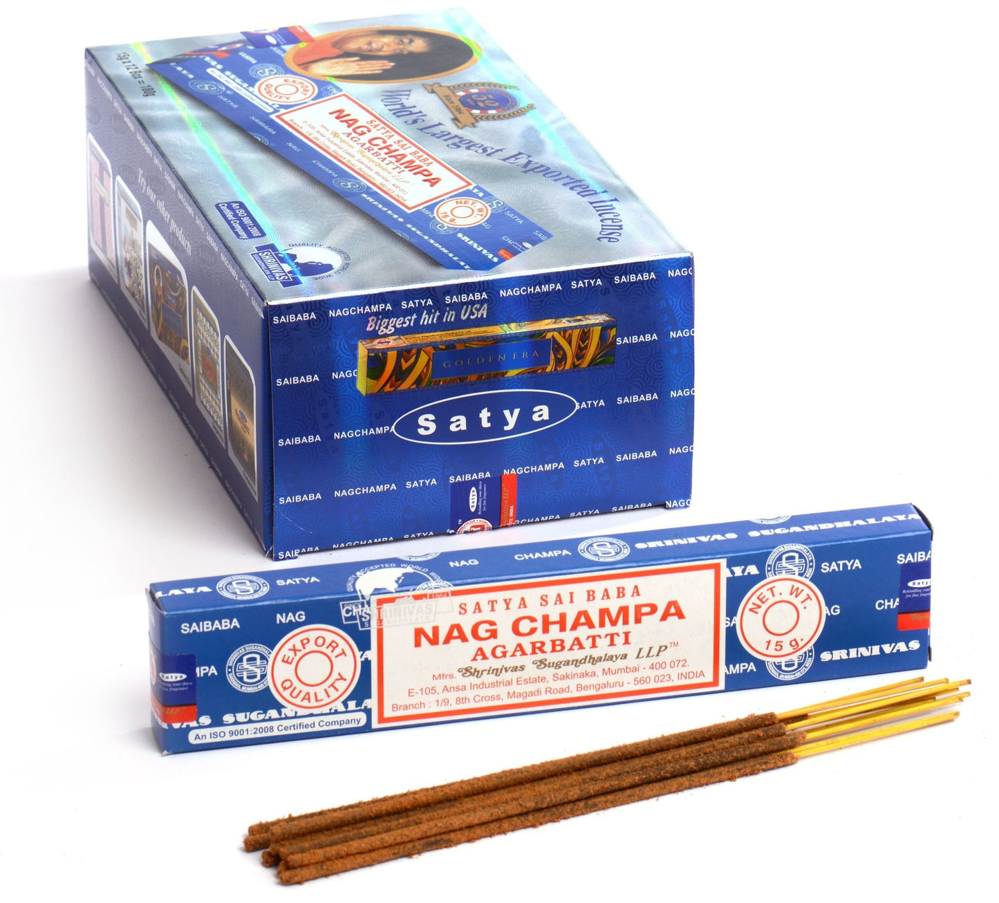 Encens SATYA 15g - Nag Champa