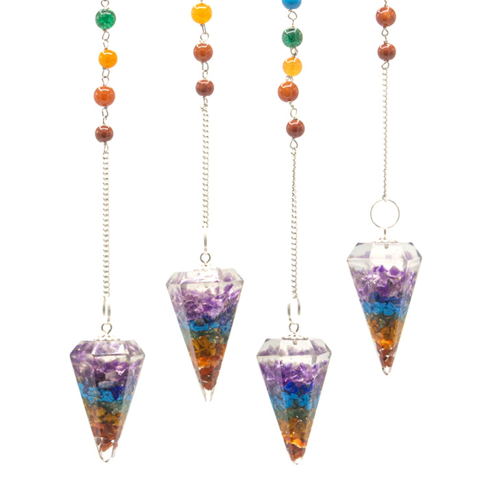 Pendule Orgonite de Puissance Chakra - Chakra