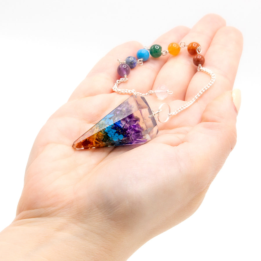 Pendule Orgonite de Puissance Chakra - Chakra
