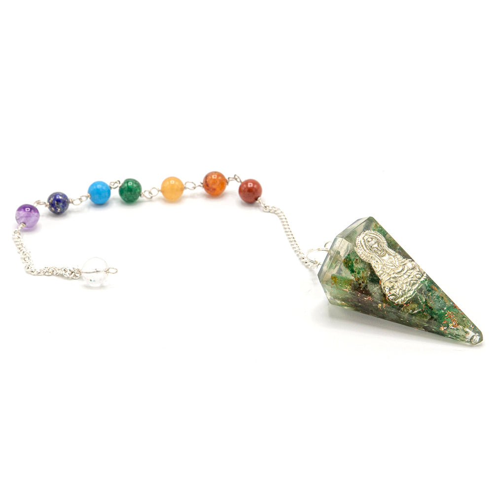 Pendule Orgonite de Puissance Chakra - Bouddha
