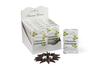 Cônes Stamford Premium - Citronelle & Lemongrass
