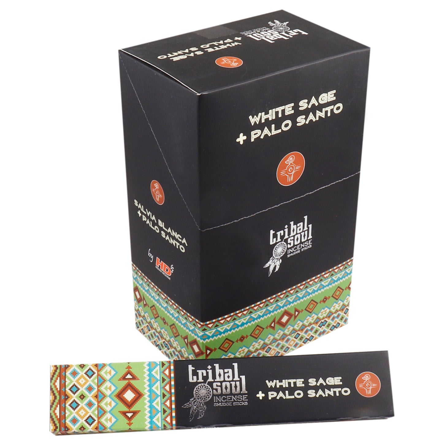 Encens âme tribale - Sauge Blanche + Palo Santo