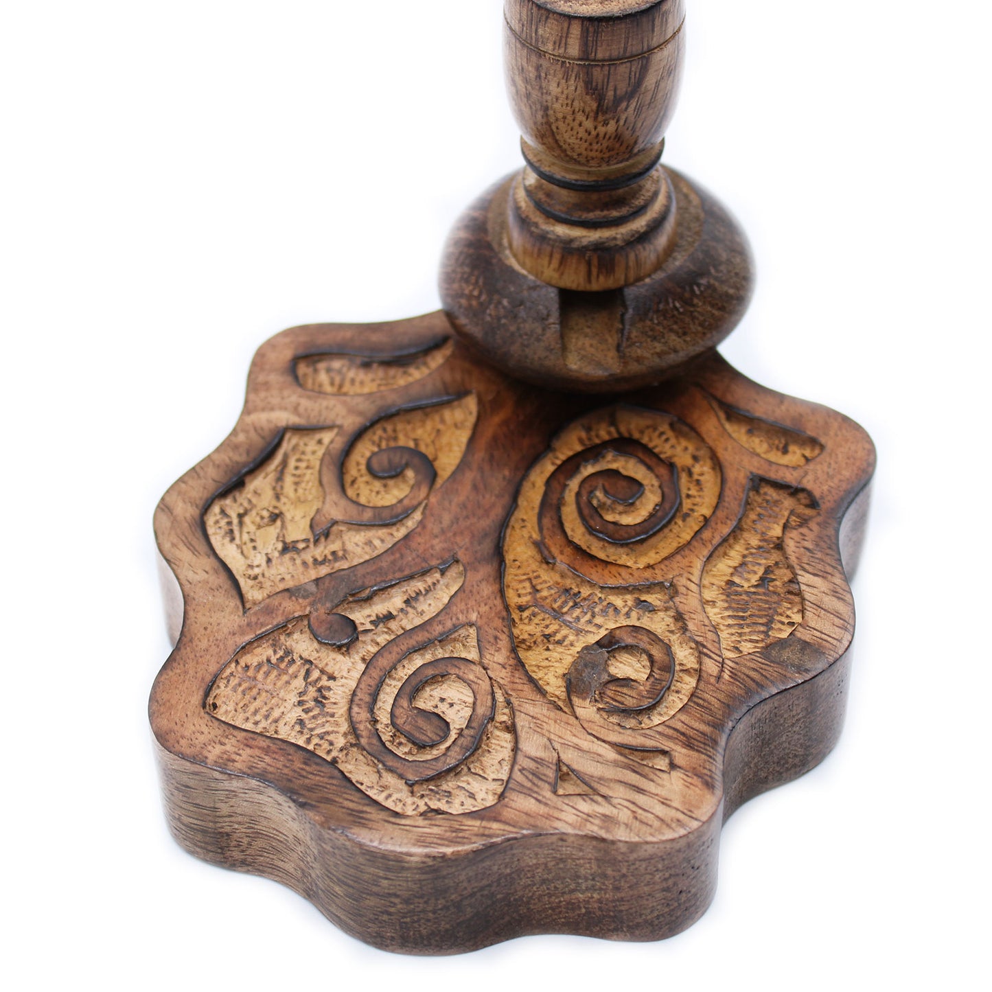 Petit Brûleur à reflux en bois de manguier - Tree of Life