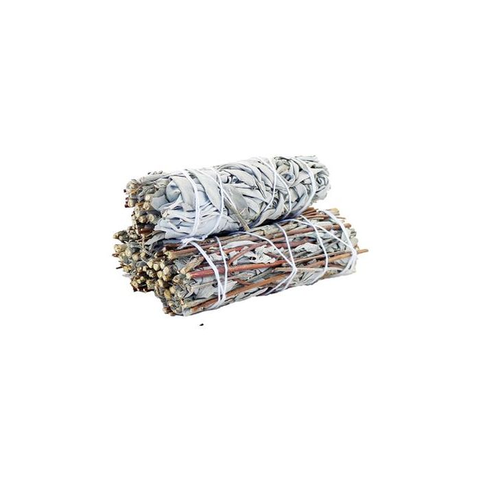Bâton Smudge - Sauge Blanche & Sauge Royale 10cm