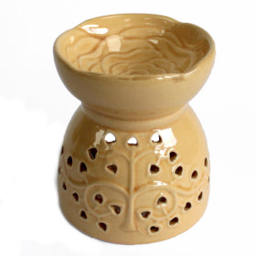 Brûleur Huile Arbre de Vie - Beige