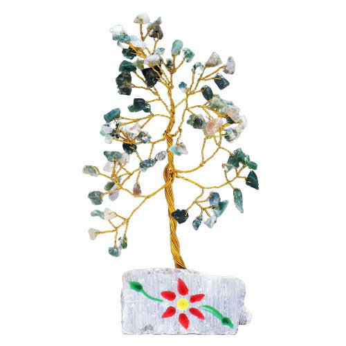 Arbres à gemme d'Inde Agate Mousse - 80 Pierres