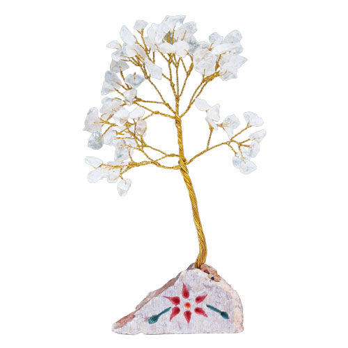 Arbres à gemme d'Inde Cristal de roche - 80 Pierres