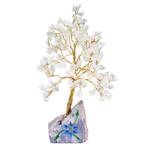 Arbres à gemme d'Inde Cristal de roche - 160 Pierres