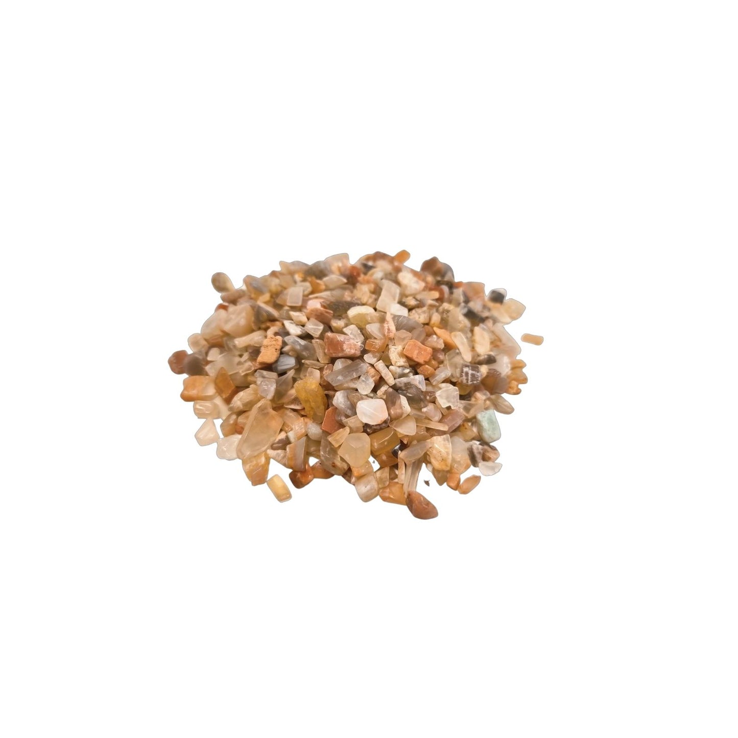 Eclats de pierres précieuses de pierre de lune en vrac - 1KG