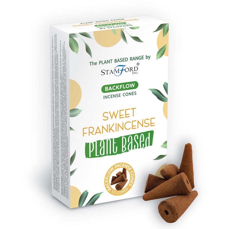 Cônes d'encens à base de plantes - Encens sucré