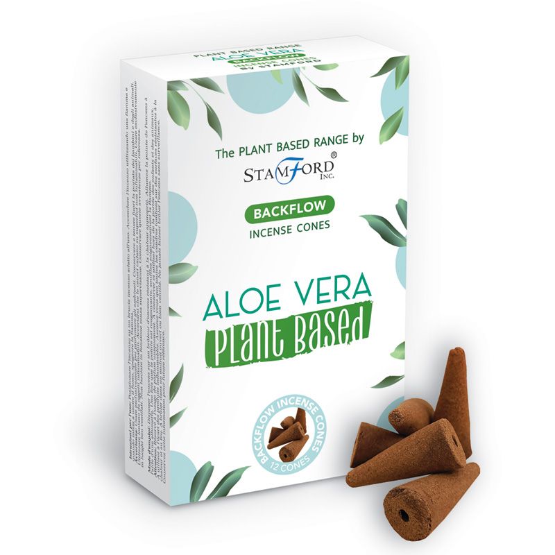 Cônes d'encens à base de plantes - Aloe Vera