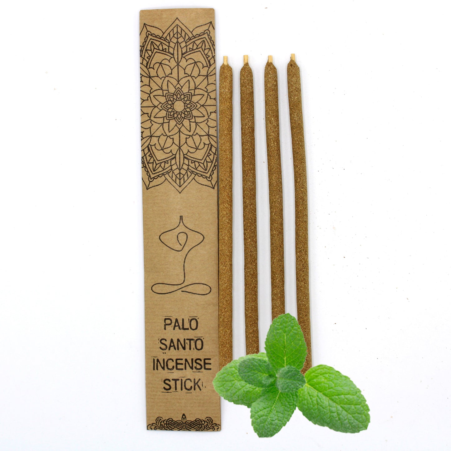 Large bâtons d'encens Palo Santo - Menthe