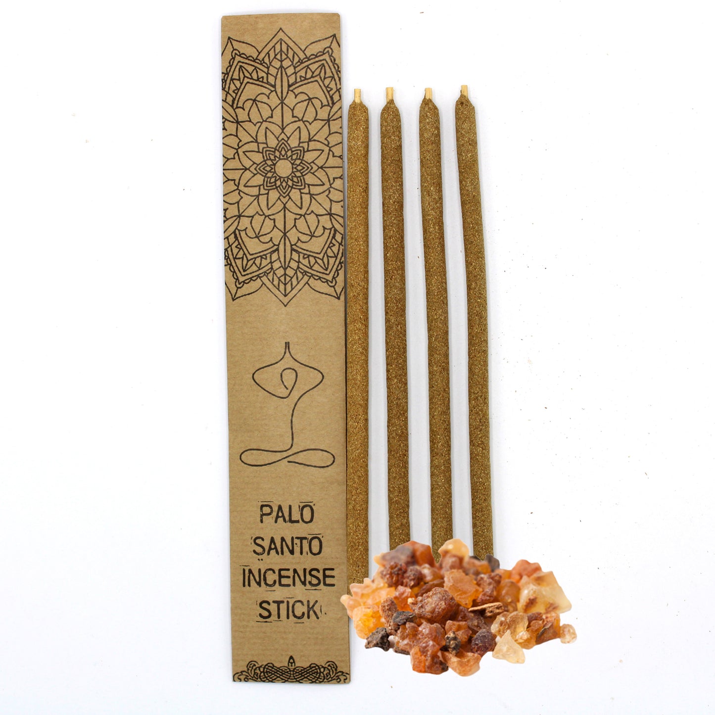 Large bâtons d'encens Palo Santo - Myrrhe