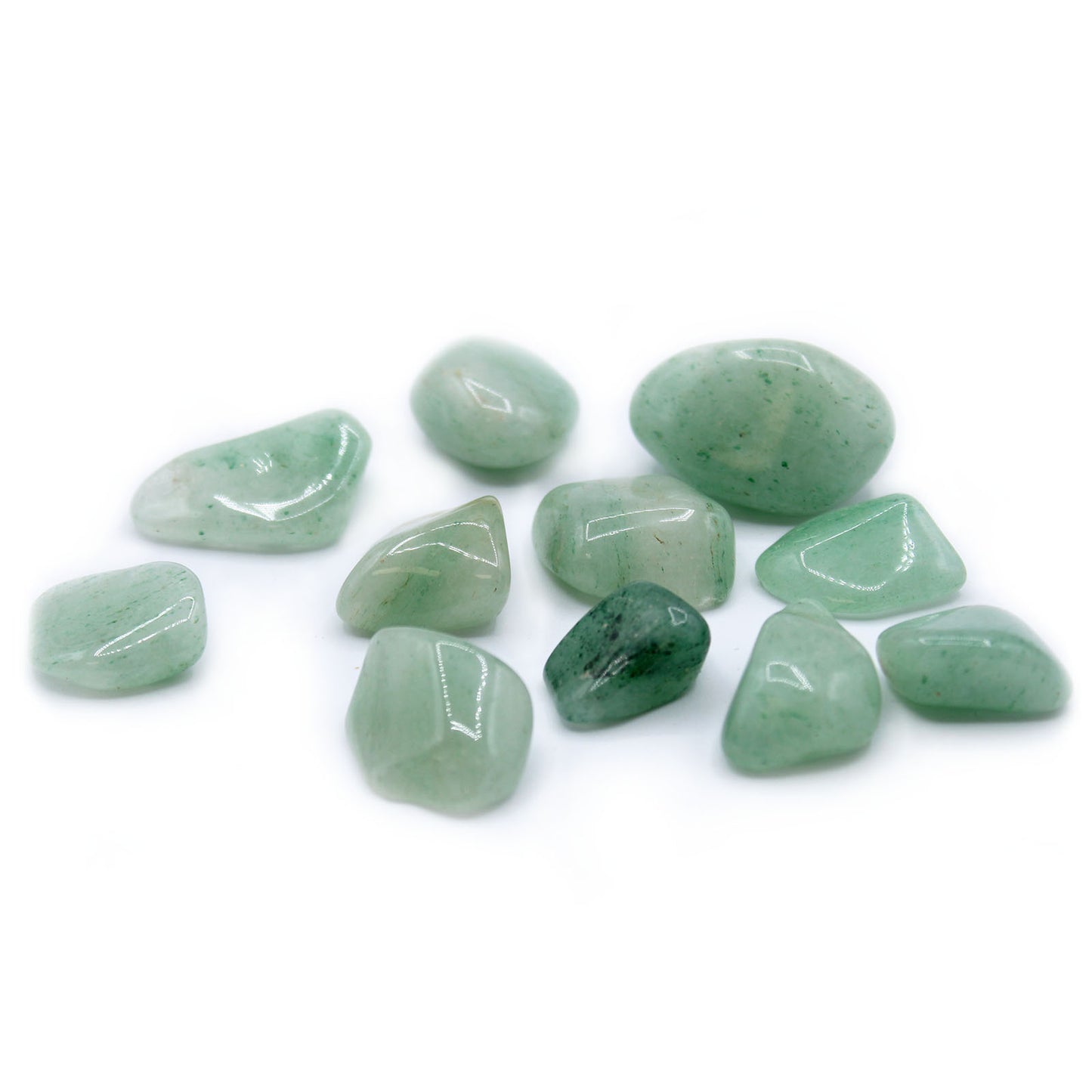 Larges Pierres Roulées - Aventurine Verte L