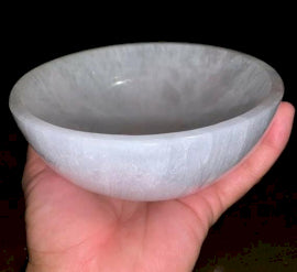 Bol Rond Sélénite - 10cm