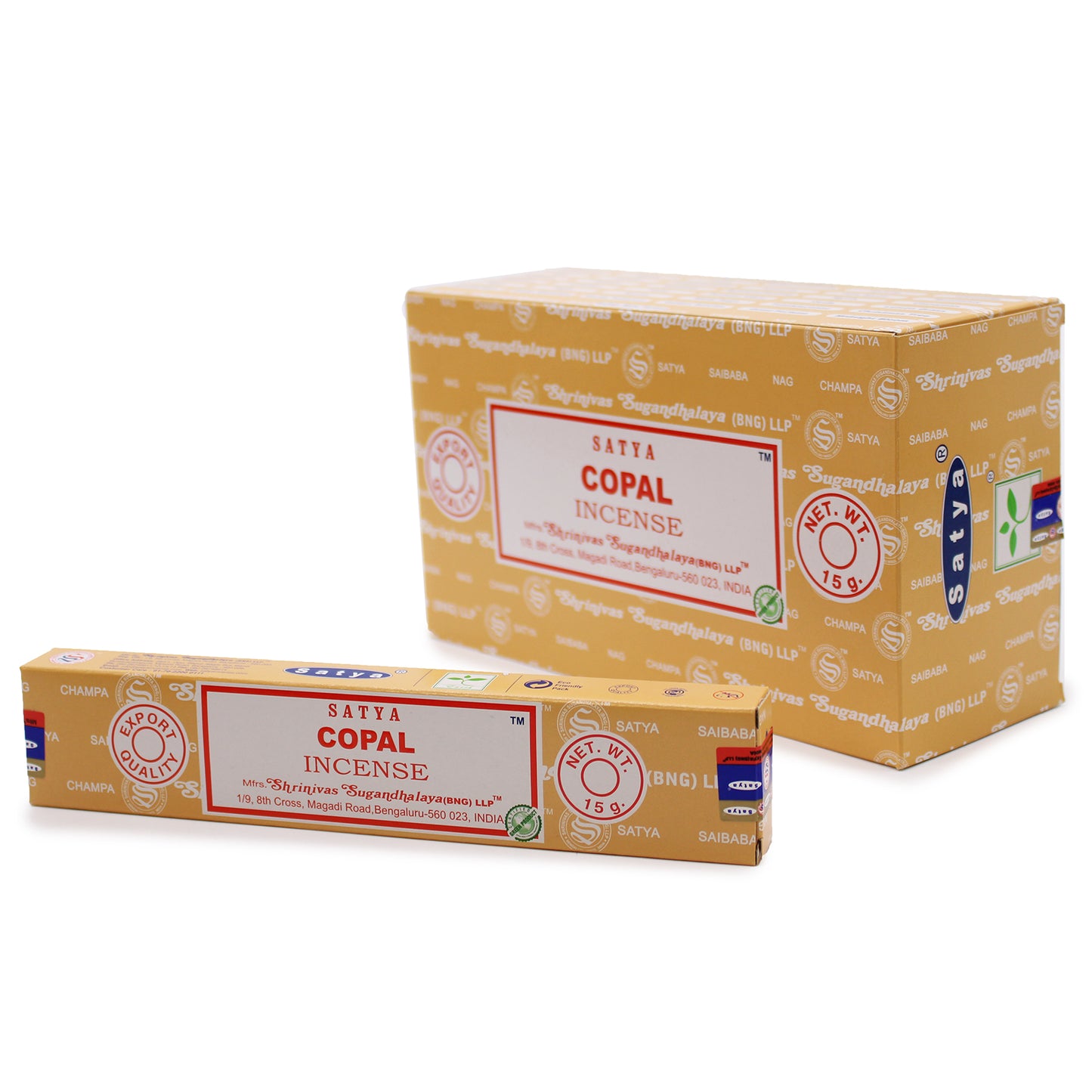 Bâtonnets d'encens Satya 15g - Copal