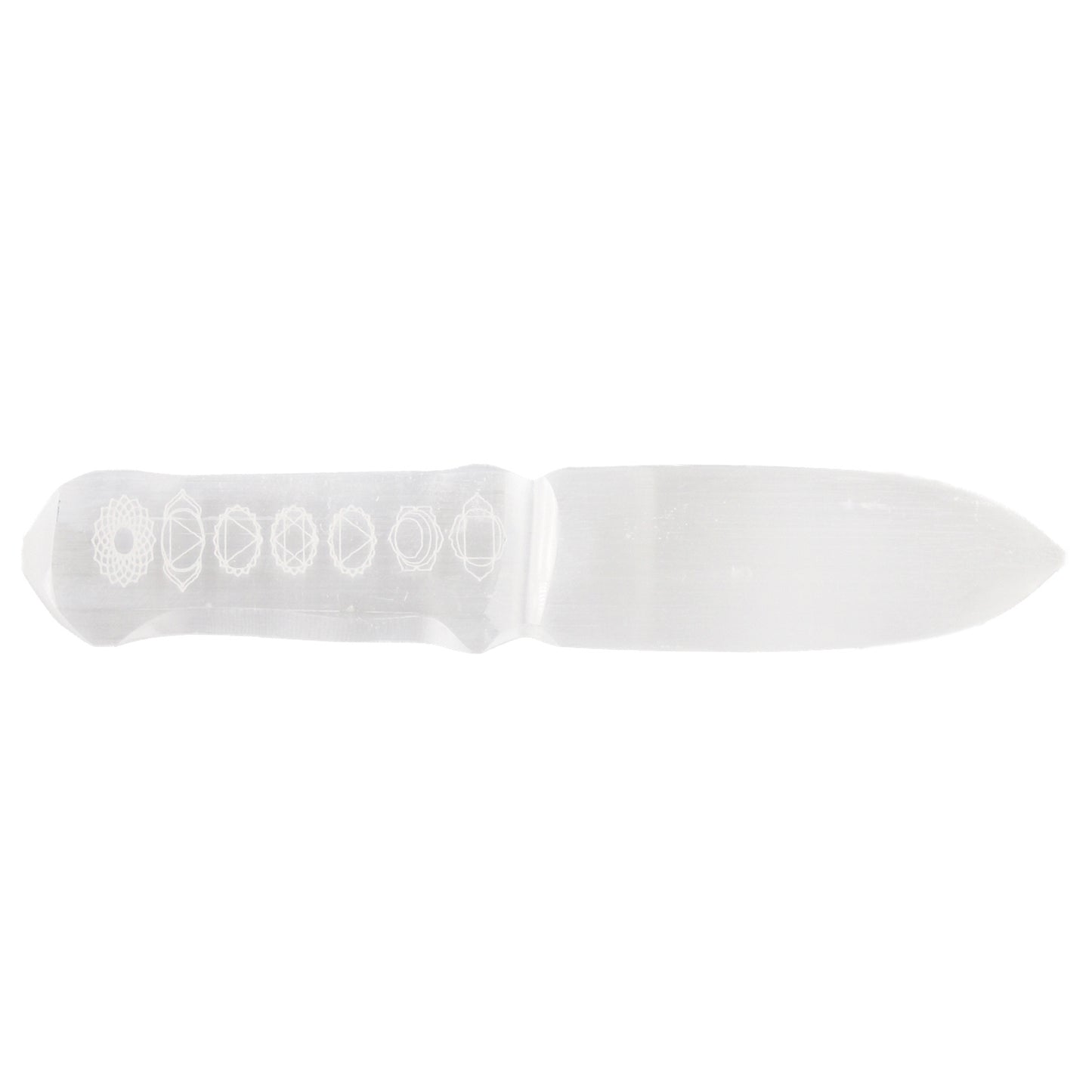 Couteau Rituel Sélénite - Chakra