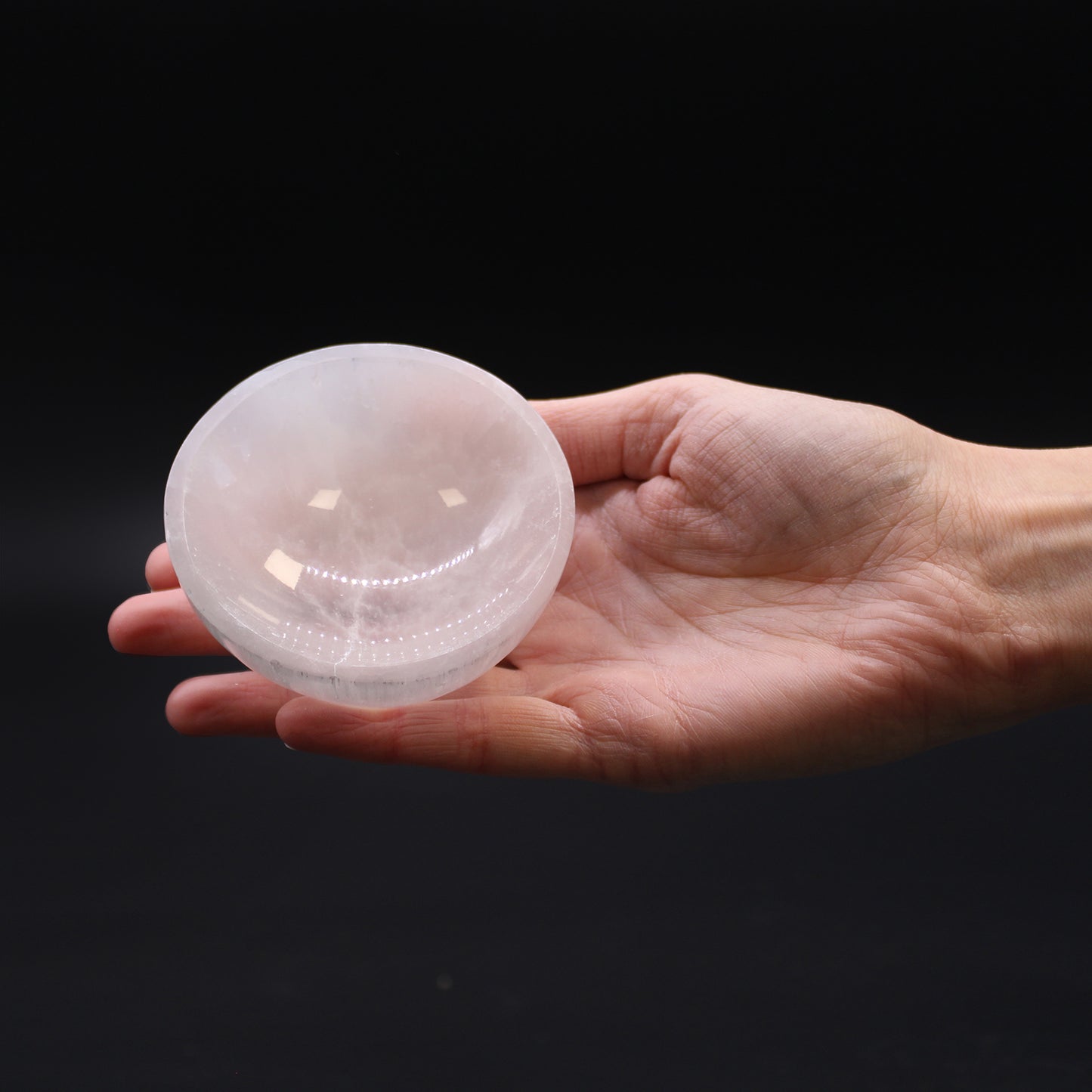Bol Rond Sélénite - 8cm