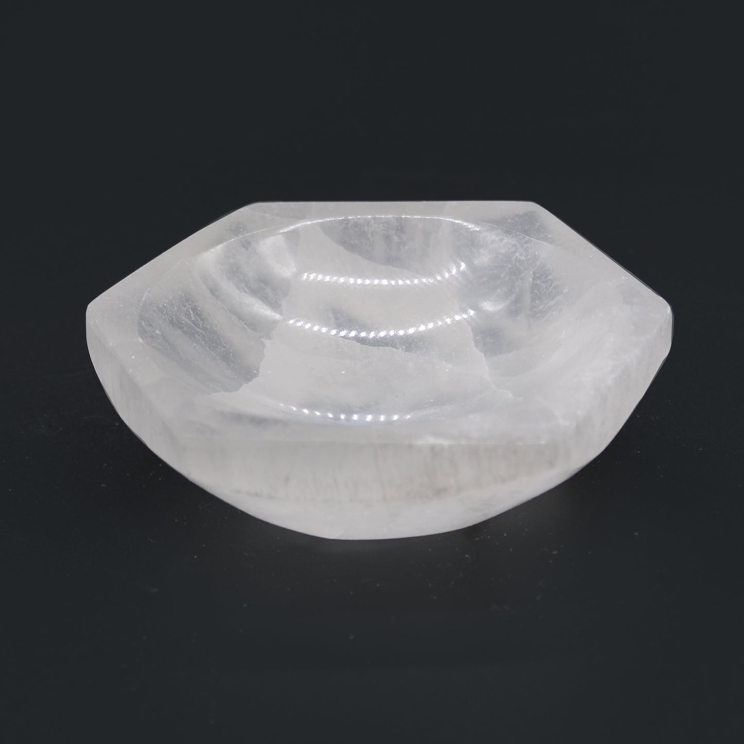 Bol Hexagonal en Sélénite - 10 cm