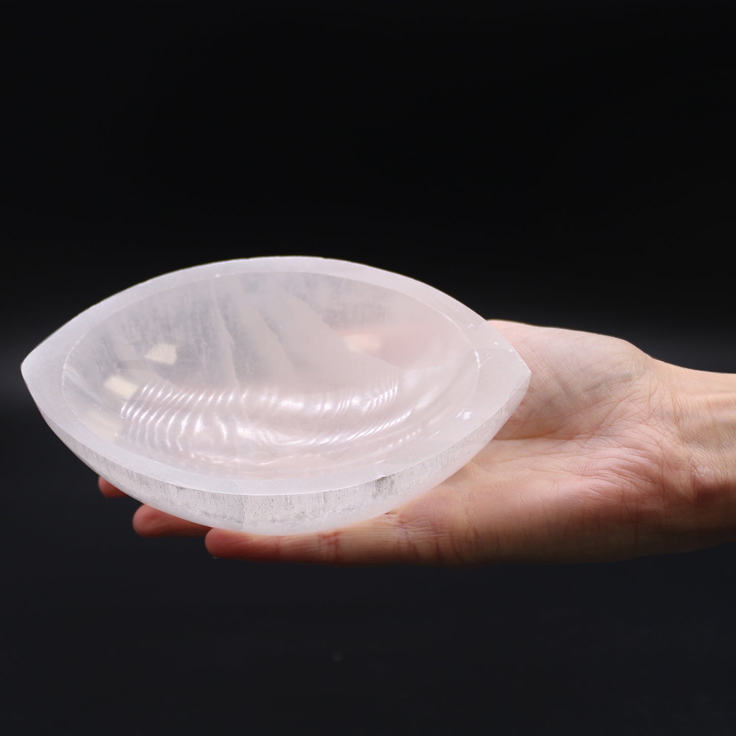 Bol Yeux en Sélénite - 15 cm