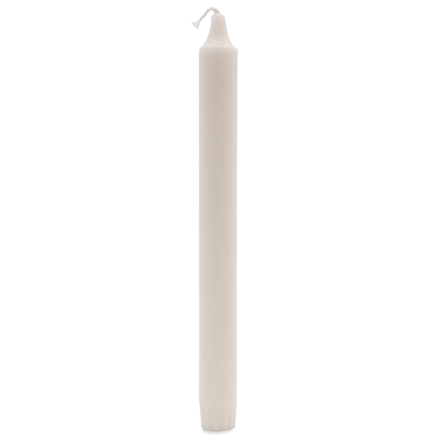 Bougie Dîner Pure Cire Naturelle 250x23 - Blanc