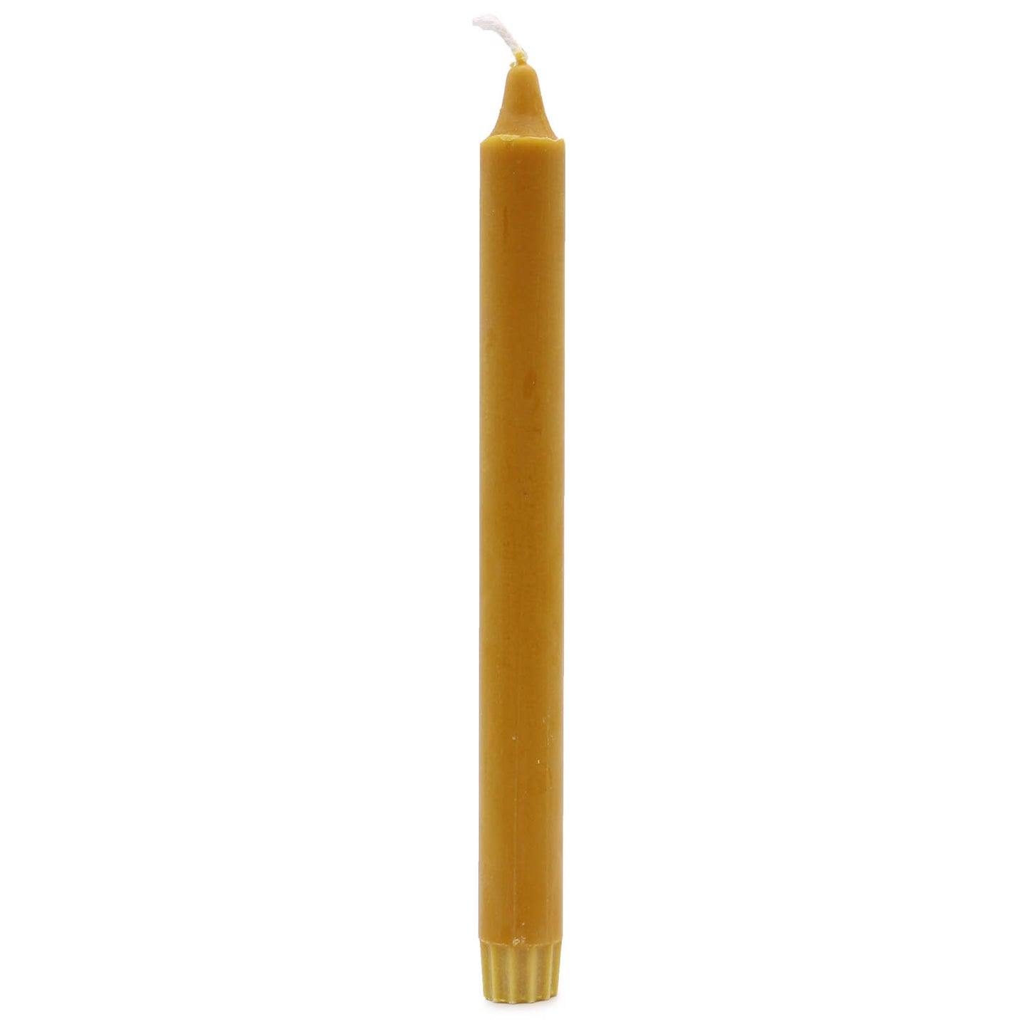 Bougie Dîner Pure Cire Naturelle 25x2.3 - Jaune