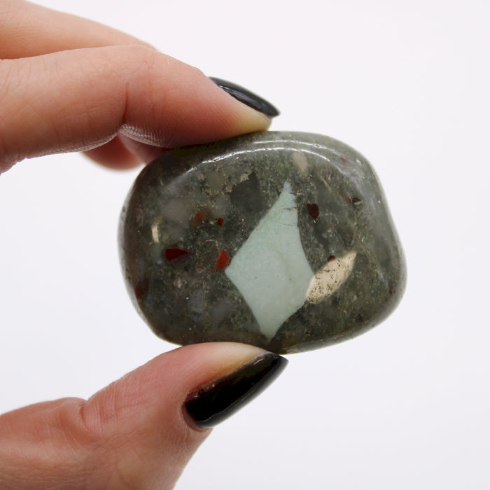 Grandes Pierres Roulées Africaines - Bloodstone - Sephtonite