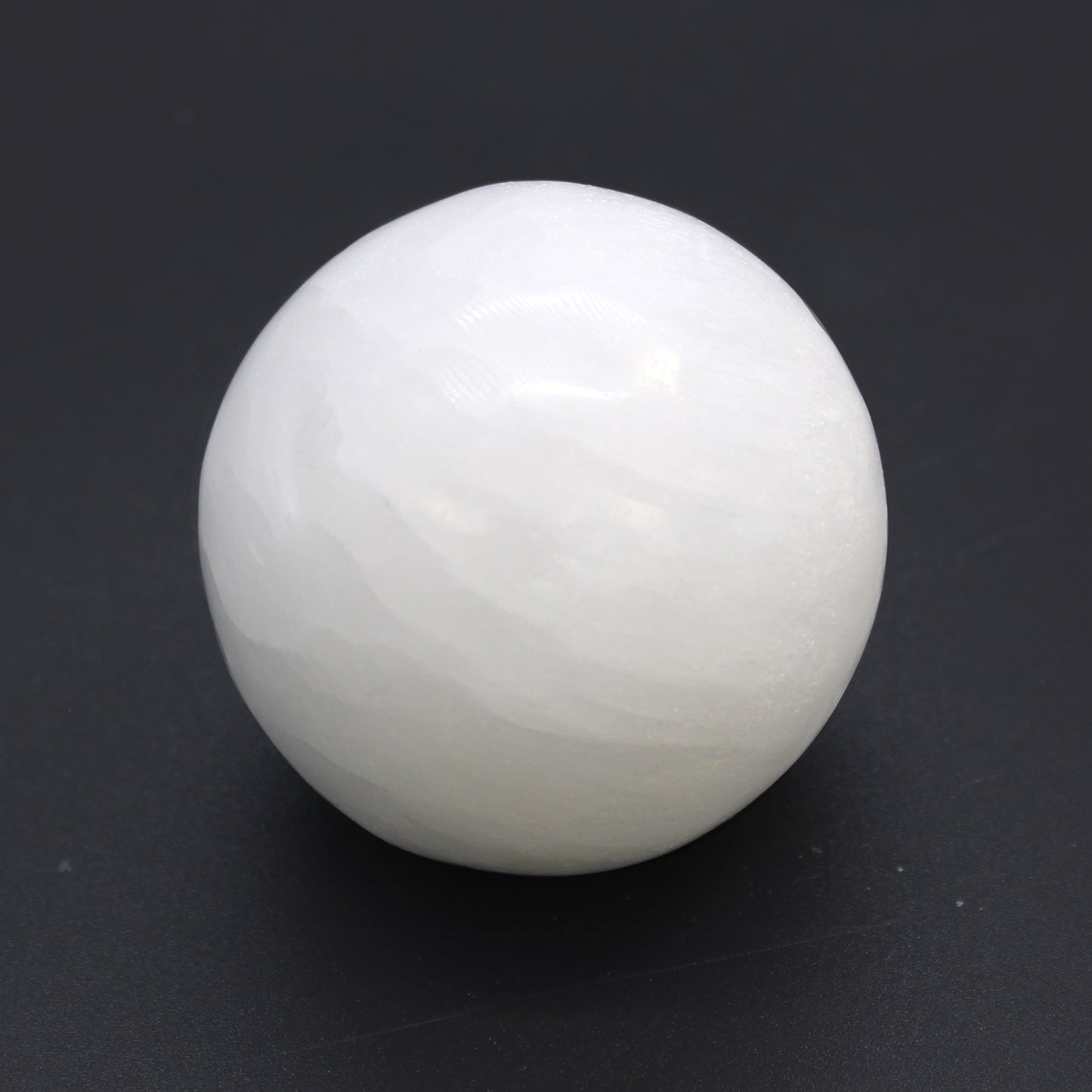 Pierre de Sélénite Polie - Boule 5-6 cm