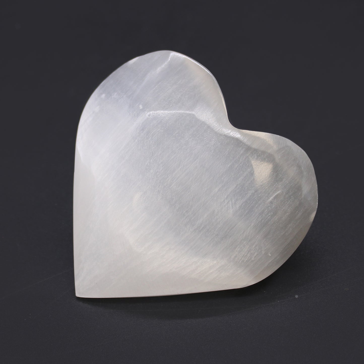 Coeur Sélénite - 7-8cm
