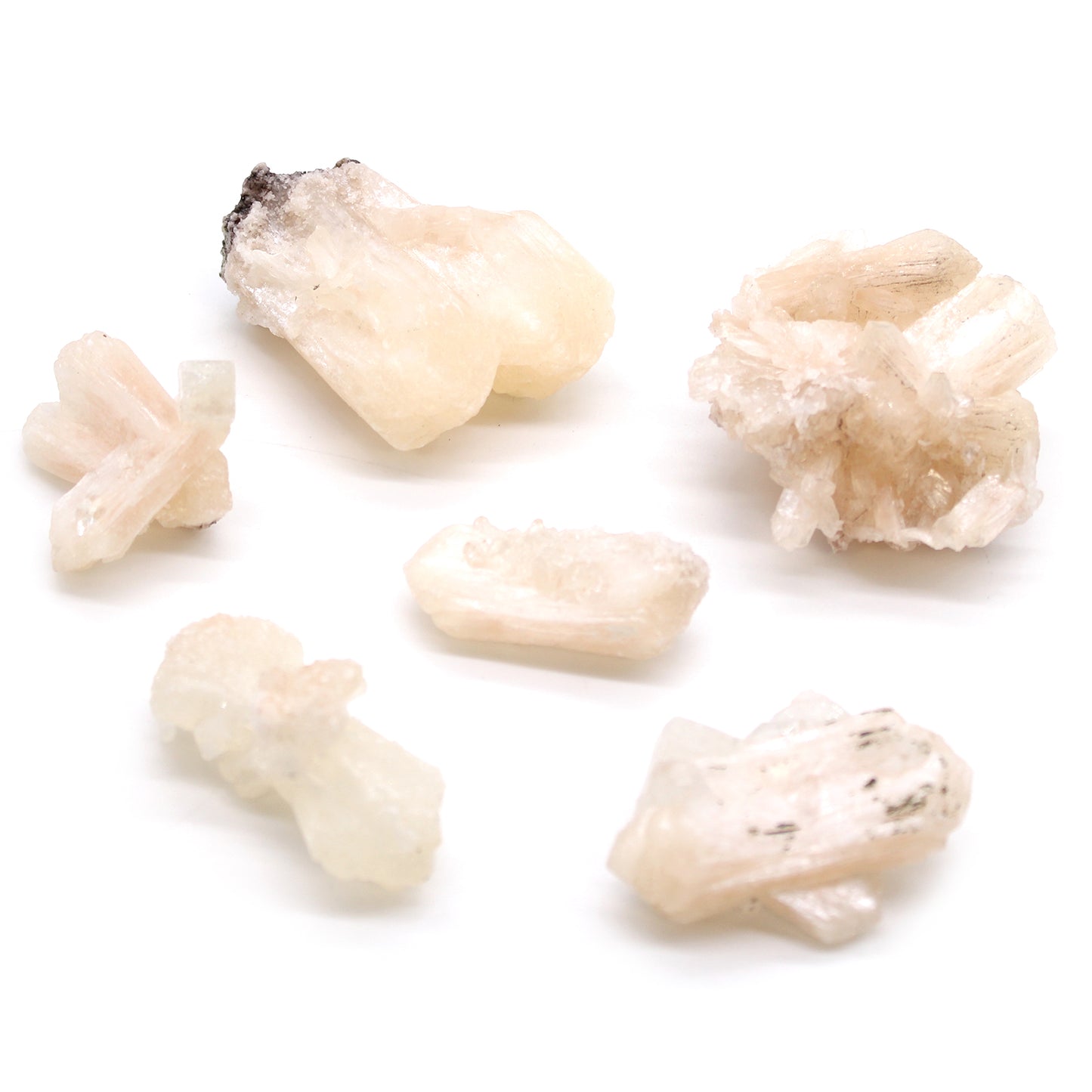 Combinaison de Stilbite et Appophyllite 20-30mm
