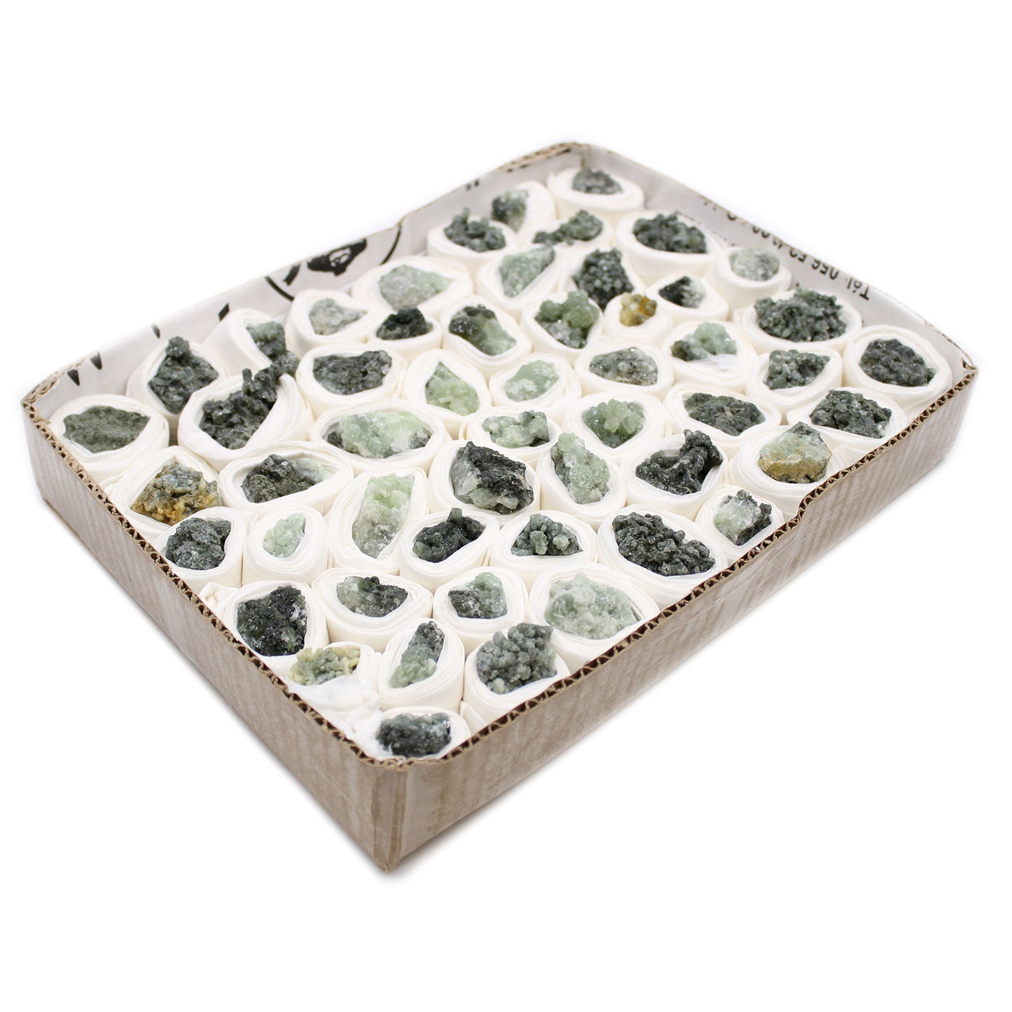 Spécimens Minéraux - Petit Prynite (environ 34 à 79 pièces)