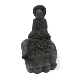 Brûleur d'Encens Bouddha & Main (noir)